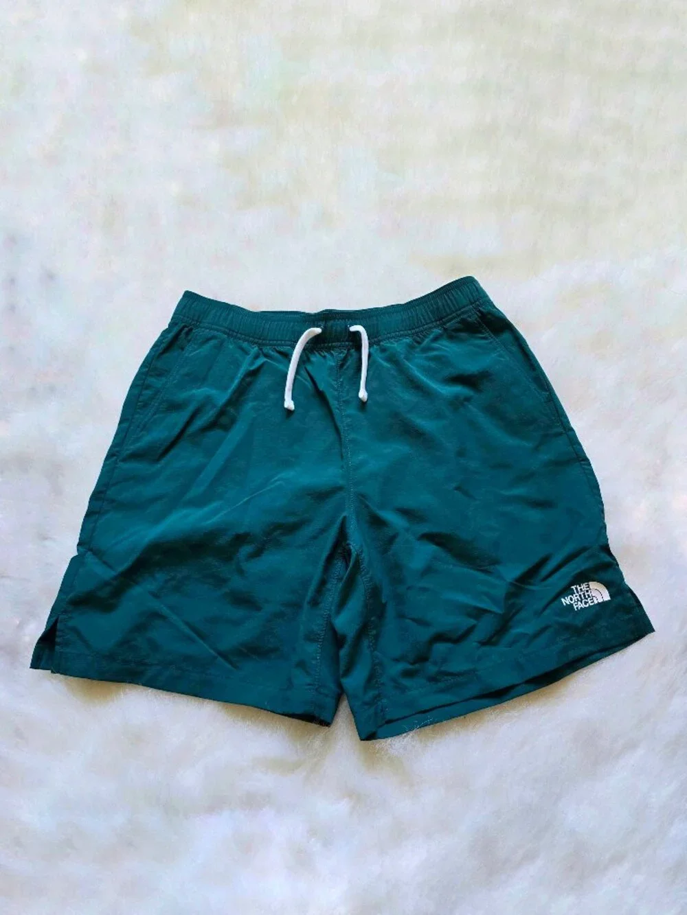 The North Face Teal Green Nylon Shorts size S
